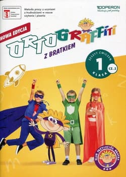 Ortograffiti z Bratkiem 1 Zeszyt ćwiczeń Część 2 Szkoła podstawowa - Mańkowska Izabela, Rożyńska Małgorzata