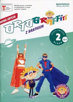 Ortograffiti z Bratkiem 2 Zeszyt ćwiczeń Część 1 Szkoła podstawowa - Mańkowska Izabela, Rożyńska Małgorzata