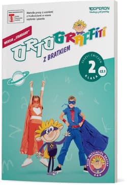 Ortograffiti z Bratkiem 2 Zeszyt ćwiczeń część 1 Wersja Standard szkoła podstawowa - Mańkowska Izabela, Rożyńska Małgorzata