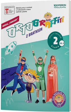 Ortograffiti z Bratkiem 2 Zeszyt ćwiczeń część 2 Wersja Standard szkoła podstawowa - Mańkowska Izabela, Rożyńska Małgorzata