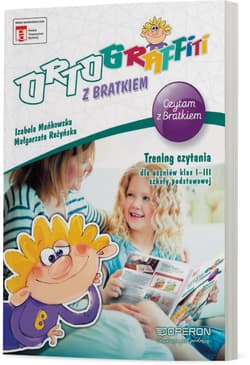 Ortograffiti z Bratkiem Czytam z Bratkiem Trening czytania  dla uczniów klas 1-3 szkoły podstawowej - Mańkowska Izabela