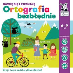 Ortografia bezbłędnie Bawię się i poznaję Kapitan Nauka 6-9 lat