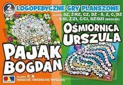 Ośmiornica Urszula Pająk Bogdan Logopedyczne gry planszowe