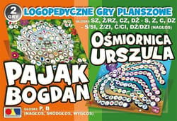 Ośmiornica Urszula Pająk Bogdan Logopedyczne gry planszowe
