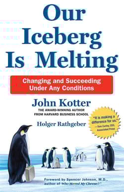 Our Iceberg is Melting wer. angielska - John Kotter, Rathgeber Holger