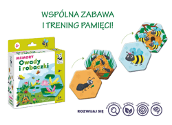 Galeria - zdjęcie nr. 2 - Owady i robaczki Memory Kapitan Nauka
