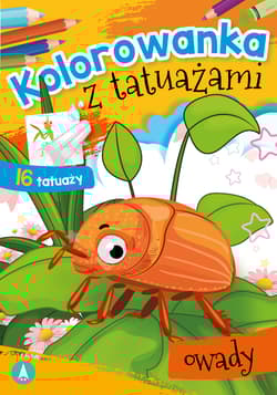 Owady. Kolorowanka z tatuażami - Opracowanie Zbiorowe