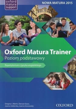 Oxford Matura Trainer VST Poziom podstawowy with Online Practice - Sosnowska Joanna, Gryca Danuta