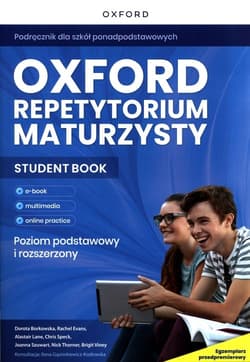 Oxford Repetytorium maturzysty Podręcznik Poziom podstawowy i rozszerzony + Online Practice Szkoła ponadpodstawowa - Alastair Lane