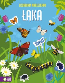 Ozdabiam naklejkami Łąka - Opracowanie Zbiorowe