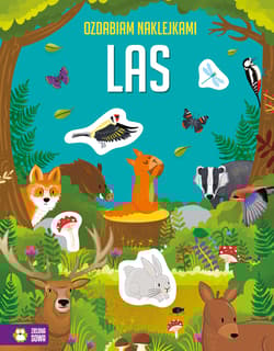 Ozdabiam naklejkami. Las