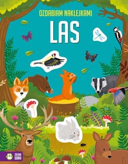 Ozdabiam naklejkami. Las