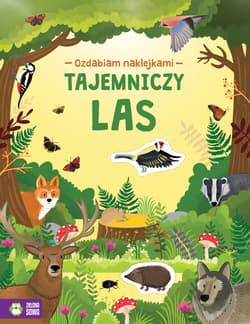 Ozdabiam naklejkami Tajemniczy las