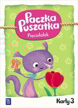 Paczka Puszatka Karty pracy Pięciolatek Część 3 Roczne przygotowanie przedszkolne