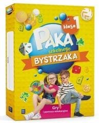 Paka szkolnego bystrzaka SP 1 Gry i pomoce edu. - Praca zbiorowa