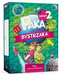 Paka szkolnego bystrzaka SP 2 Gry i pomoce edu. - Praca zbiorowa