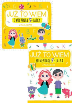 Pakiet 5latka: elementarz i ćwiczenia