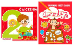 Pakiet Ćwiczenia 2 latka / Elementarz 2 latka - Praca zbiorowa
