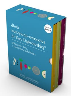 Pakiet Dieta warzywno-owocowa dr Ewy Dąbrowskiej® Dieta warzywno-owocowa dr Ewy Dąbrowskiej® Przepisy + Dieta warzywno-owocowa dr Ewy Dąbrowskiej® i c