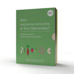 Pakiet Dieta warzywno-owocowa dr Ewy Dąbrowskiej / Dieta warzywno-owocowa dr Ewy Dąbrowskiej. Przepisy / Dieta warzywno-owocowa dr Ewy Dąbrowskiej. I co dalej / Dieta warzywno-owocowa dr Ewy Dąbrowskiej. Przepisy na wychodzenie - Borkowska Paulina