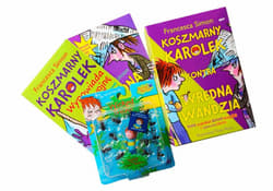 Pakiet Dziwaczne muchy i przerażające pająki + Koszmarny Karolek kontra Wredna Wandzia - Francesca Simon