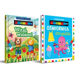 Pakiet Flamaster wodny. Witaj, wiosno! / Ośmiornica strojnisia - Opracowanie Zbiorowe