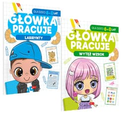 Pakiet Główka pracuje. Labirynty / Wytęż wzrok - Iwona Baturo