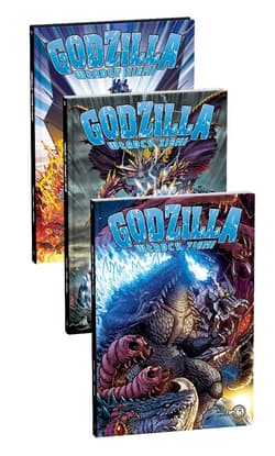 Pakiet Godzilla. Władcy Ziemi. Tomy 4-6 - Chris Mowry, Matt Frank