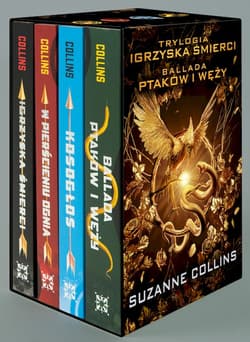 Pakiet Igrzyska śmierci. Tom 1-4 - Suzanne Collins