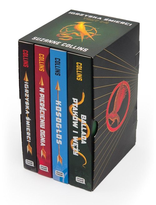 Pakiet Igrzyska śmierci Tom 1-4 - Suzanne Collins