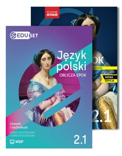 PAKIET Język polski Oblicza epok Eduset i podręcznik Liceum i technikum. Klasa 2. Część 1. Zakres podstawowy i rozszerzony Zestaw dla ucznia - Opracowanie Zbiorowe