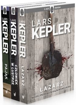 Pakiet Joona Linna. Tomy 7-9. Łazarz / Człowiek w lustrze / Pająk - Lars Kepler