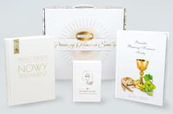 Pakiet komunijny Nowy Testament / Pamiątka Pierwszej Komunii Świętej / Modlitewnik - Opracowanie Zbiorowe