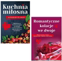 Pakiet Kuchnia miłosna /Romantyczne kolacje we dwoje - Iwona Czarkowska