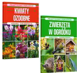 Pakiet Kwiaty ozdobne / Zwierzęta w ogródku - Opracowanie Zbiorowe