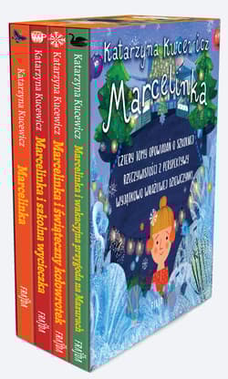 Pakiet Marcelinka / Marcelinka i świąteczny kołowrotek / Marcelinka i wakacyjna przygoda na Mazurach / Marcelinka i wycieczka szkolna - Kucewicz Katarzyna