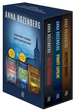 Pakiet: Maski pośmiertne / Punkty zapalne / Wszyscy umarli - Anna Rozenberg