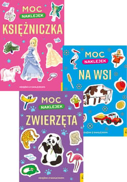 Pakiet moc naklejek: Książniczki, Na wsi, Zwierzęta