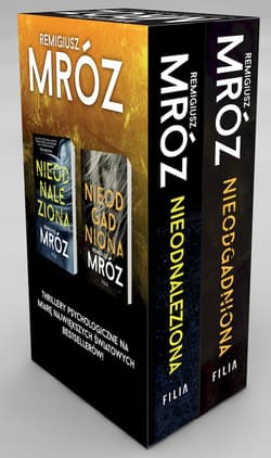 Pakiet Nieodnaleziona / Nieodgadniona wyd. 3 - Remigiusz Mróz
