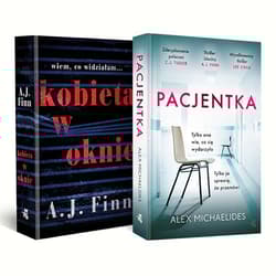Pakiet Pacjentka / Kobieta w oknie - Alex Michaelides, A.J. Finn