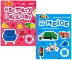 Pakiet Poznaj świat. Kształty i kolory / W mieście - Opracowanie Zbiorowe