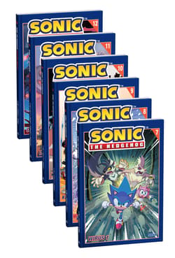 Pakiet Sonic the Hedgehog. Tomy 7-12 - Ian Flynn, Tracy Yardley, Adam Bryce Thomas