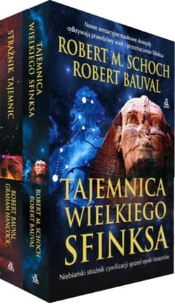 Pakiet Tajemnica wielkiego Sfinksa / Strażnik tajemnic - Robert Schoch, Bauval Robert, Graham Hancock