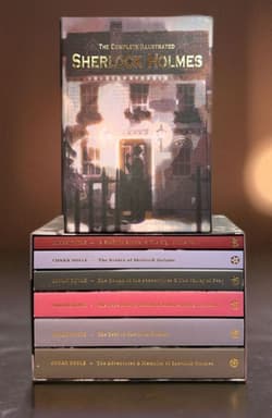 Pakiet The Complete Illustrated Sherlock Holmes. Wordsworth Box Sets wer. angielska - Arthur Conan Doyle