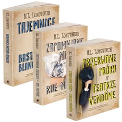 Pakiet Verlaque i Bonnet na tropie / Przerwane próby w Teatrze Vandome / Zapomniane muzeum przy rue Mistral / Tajemnice Bastide Blanche - M. L. Longworth