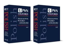 Pakiet Wielki Słownik Polsko - Angielski. Polish - English PWN-Oxford Tomy 1-2 - Opracowanie Zbiorowe