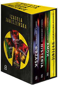 Pakiet: Wrzask / Histeria / Amok / Wrzenie - Izabela Janiszewska