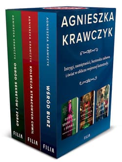 Pakiet Wśród burz / Kolekcja straconych chwil / Ogród sekretów i zdrad - Agnieszka Krawczyk