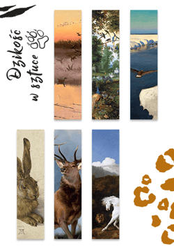 Pakiet zakładek ART - Dzikość w sztuce