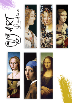 Pakiet zakładek Art Ladies